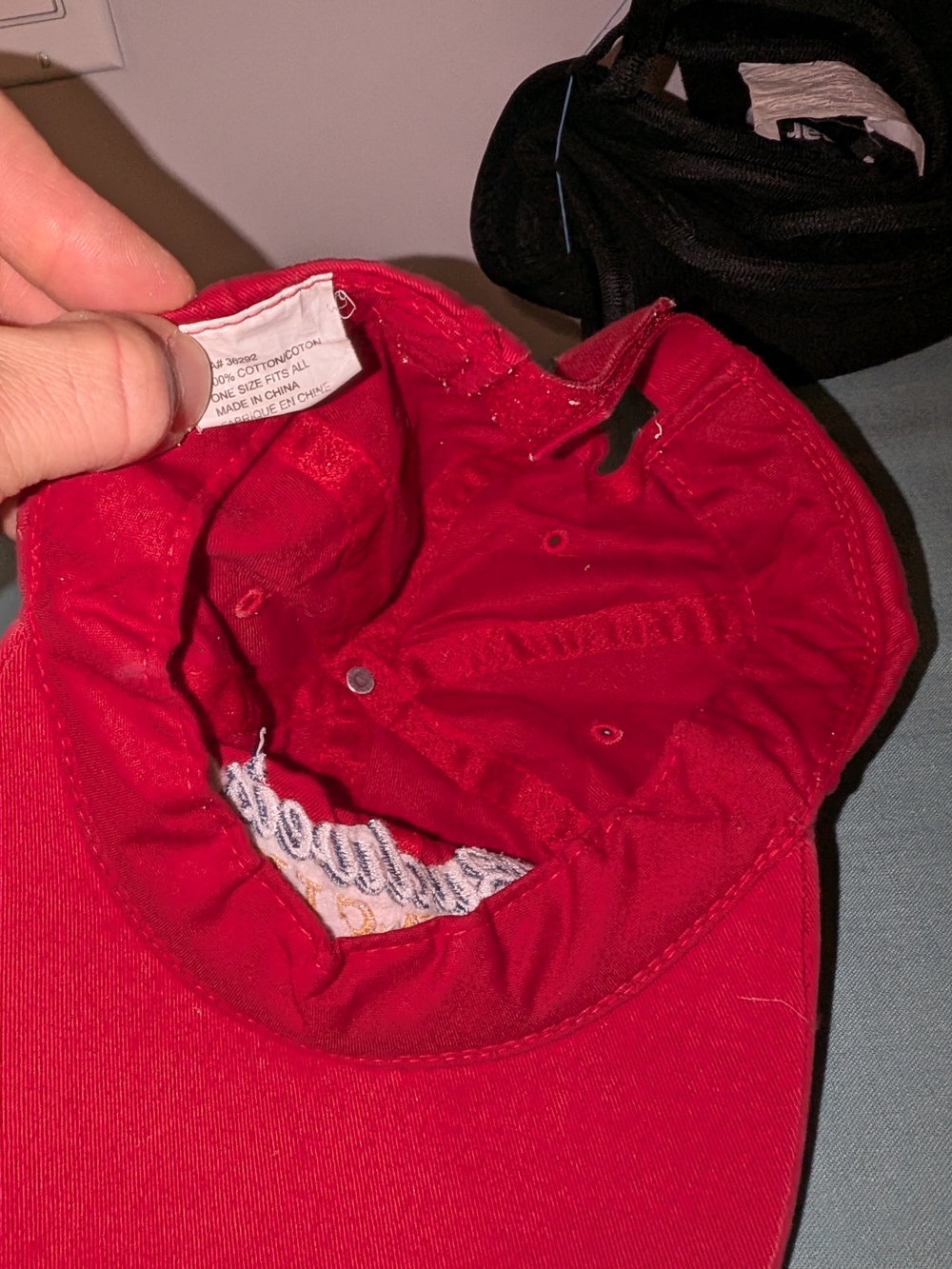 Budweiser Racing Kids Red Baseball Cap - Picture 3 of 3